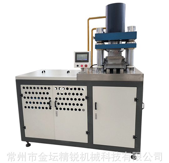 300T四柱熱壓機藥片玉米顆粒粉末壓餅砂輪粉末冶金液壓機